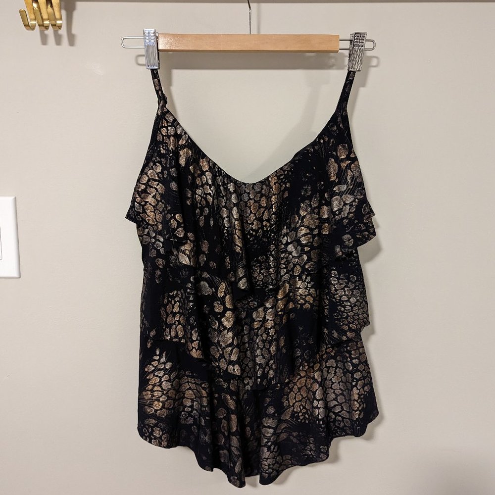 Magicsuit top in animal print